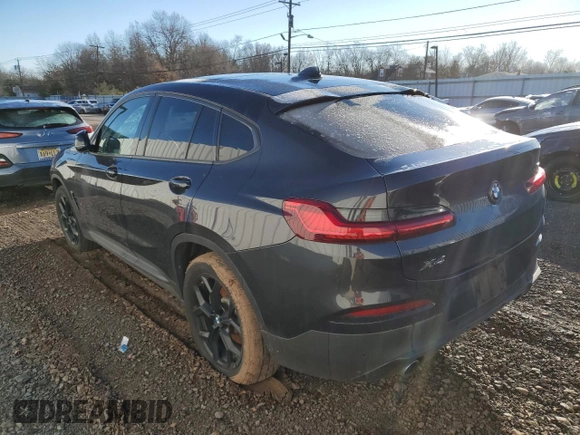 2020 BMW X4 xDrive30i z VIN 5UX2V1C02LLE67937, wystawiony jako Copart lot #70302802 z przebiegiem 30 553 mil mil oraz . Historia ofert i sprzedaży dostępna na DreamBid. Obrazek 2.