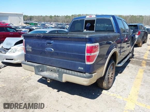 2010 Ford F-150 XL with VIN 1FTFW1CV9AFA91595, listed as a IAAI auction lot 41765696 with 230,965 mi miles. Bid and sale history available at carsss.com. Image 4.