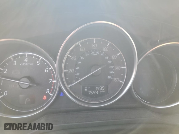 2016 Mazda Mazda6 i Grand Touring with VIN JM1GJ1W57G1422162, listed as a Copart auction lot 51305765 with 75,441 mi miles and Salvage Title. Bid and sale history available at carsss.com. Image 9.