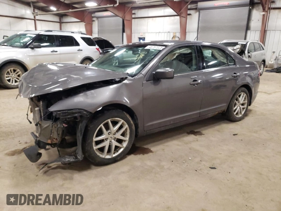 2011 Ford Fusion SEL with VIN 3FAHP0JA1BR345813, listed as a Copart auction lot 46787025 with 183,067 mi miles and Salvage Title. Bid and sale history available at carsss.com. Image 1.