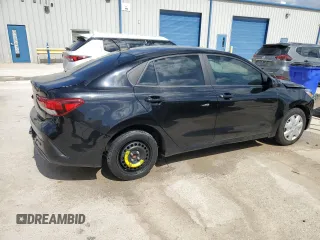 2022 Kia Rio S with VIN 3KPA24AD5NE441693, listed as a Copart auction lot 59538034 with 23,894 mi miles and Clean Title. Bid and sale history available at carsss.com. Image 3.