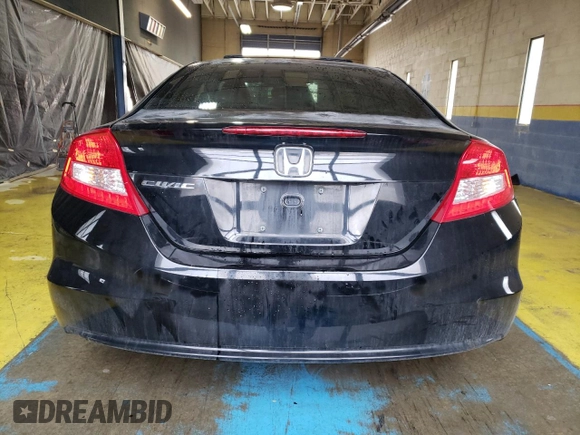 2012 Honda Civic Cpe EX-L with VIN 2HGFG3B16CH530553, listed as a Copart auction lot 47169475 with 122,737 mi miles and Clean Title. Bid and sale history available at carsss.com. Image 6.