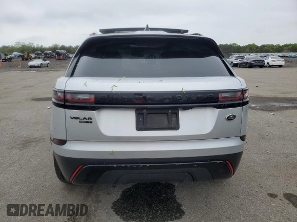 2019 Land Rover Range Rover Velar S with VIN SALYB2EX7KA786934, listed as a Copart auction lot 57155905 with 78,075 mi miles and Salvage title. Bid and sale history available at DreamBid. Image 6.