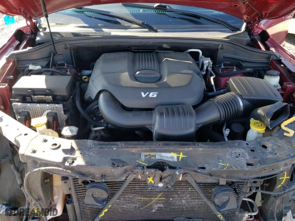 2014 Dodge Durango Limited with VIN 1C4RDJDG3EC378182, listed as a Copart auction lot 48320355 with 127,972 mi miles and Salvage Title. Bid and sale history available at carsss.com. Image 12.