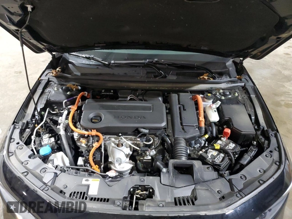 2023 Honda Accord Sport-L with VIN 1HGCY2F70PA070674, listed as a Copart auction lot 57329425 with 26,861 mi miles and Salvage title. Bid and sale history available at DreamBid. Image 11.