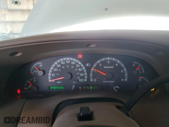 2001 Ford F-150 XLT z VIN 1FTRW08L91KB86700, wystawiony jako Copart lot #57443015 z przebiegiem 340 550 mil mil oraz Czysty tytuł • Clean title. Historia ofert i sprzedaży dostępna na DreamBid. Obrazek 9.