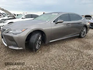 2022 Lexus LS with VIN JTHD51FF9N5016212, listed as a Copart auction lot 62592614 with 0 mi miles and Salvage Title. Bid and sale history available at carsss.com. Image 1.