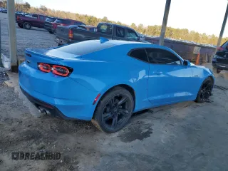2022 Chevrolet Camaro LT1 with VIN 1G1FF1R75N0125347, listed as a Copart auction lot 46299835 with 35,875 mi miles and Salvage Title. Bid and sale history available at carsss.com. Image 3.