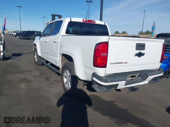 2019 Chevrolet Colorado 2WD Work Truck with VIN 1GCGSBEN0K1144041, listed as a IAAI auction lot 41668092 with 124,017 mi miles and . Bid and sale history available at DreamBid. Image 15.