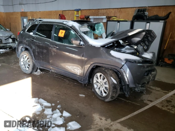 2014 Jeep Cherokee Limited z VIN 1C4PJMDS8EW190357, wystawiony jako Copart lot #49800565 z przebiegiem Nie podano mil oraz Czysty tytuł • Clean title. Historia ofert i sprzedaży dostępna na DreamBid. Obrazek 4.