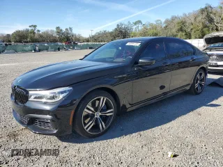 2017 BMW 7 Series 750i with VIN WBA7F0C36HGM22115, listed as a Copart auction lot 46068725 with 58,765 mi miles and Salvage Title. Bid and sale history available at carsss.com. Image 1.