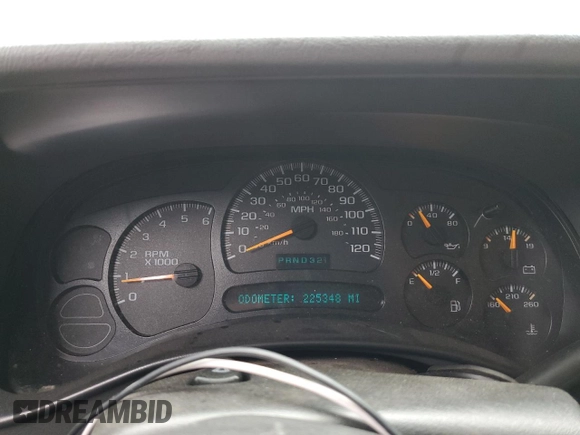 2004 Chevrolet Tahoe LS with VIN 1GNEC13T54J177949, listed as a Copart auction lot 53867255 with 225,348 mi miles and Salvage title. Bid and sale history available at DreamBid. Image 9.