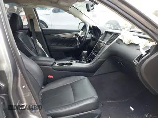 2015 Infiniti Q50 with VIN JN1BV7AP7FM357534, listed as a IAAI auction lot 41440900 with 101,982 mi miles. Bid and sale history available at carsss.com. Image 5.