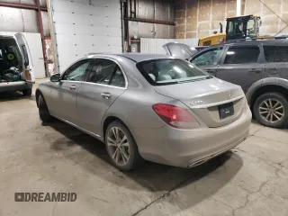 2016 Mercedes-Benz C 300 Luxury with VIN 55SWF4KB8GU113087, listed as a Copart auction lot 84115574 with 136,175 mi miles and Salvage Title. Bid and sale history available at DreamBid. Image 2.