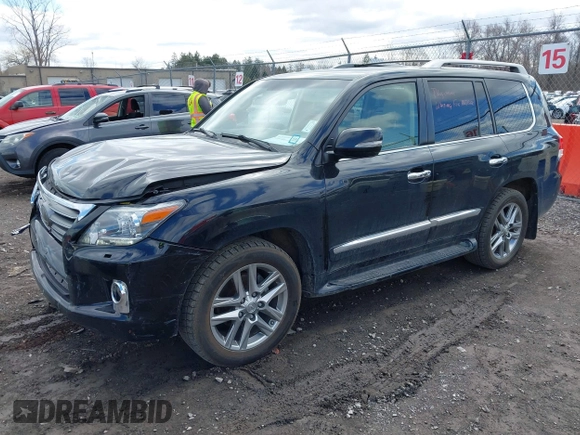 2013 Lexus LX 570 with VIN JTJHY7AX0D4124605, listed as a IAAI auction lot 41913053 with 141,389 mi miles and . Bid and sale history available at DreamBid. Image 18.