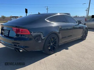 2014 Audi S7 Prestige with VIN WAUW2AFC7EN110482, listed as a Copart auction lot 76726564 with 140,427 mi miles and Clean Title. Bid and sale history available at carsss.com. Image 4.