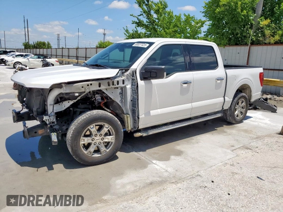 2021 Ford F-150 XL с VIN 1FTEW1C58MFC45987, выставлен на аукционе Copart как лот 60037425 с пробегом 66 296 миль миль и Списание • Salvage title. История ставок и продаж доступна на DreamBid. Изображение 1.