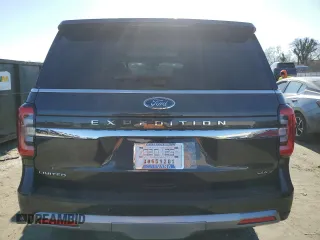 2024 Ford Expedition Max Limited с VIN 1FMJK2A8XREA36711, выставлен на аукционе Copart как лот 42152625 с пробегом 33 805 миль миль и Списание • Salvage title. История ставок и продаж доступна на DreamBid. Изображение 6.