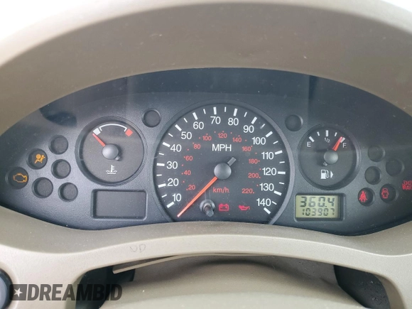 2005 Ford Focus SE with VIN 1FAHP36N65W153155, listed as a Copart auction lot 49356705 with 103,907 mi miles and Salvage Title. Bid and sale history available at carsss.com. Image 9.