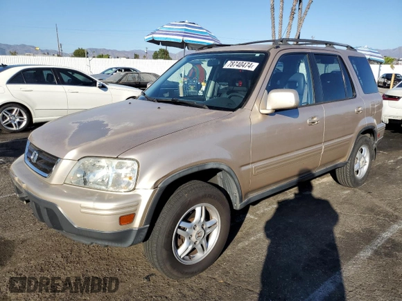 2001 Honda CR-V SE with VIN JHLRD18741S005293, listed as a Copart auction lot 78740474 with 169,753 mi miles and Clean Title. Bid and sale history available at carsss.com. Image 1.