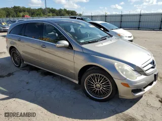 2007 Mercedes-Benz R-Class 5.0L with VIN 4JGCB75E77A040192, listed as a Copart auction lot 77212684 with 0 mi miles and Salvage Title. Bid and sale history available at carsss.com. Image 4.