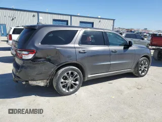 2019 Dodge Durango GT Plus with VIN 1C4RDHDG7KC824435, listed as a Copart auction lot 48637995 with 105,543 mi miles and Salvage Title. Bid and sale history available at carsss.com. Image 3.