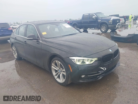 2017 BMW 3 Series 330i with VIN WBA8B9C58HK675679, listed as a IAAI auction lot 41878310 with 87,310 mi miles and . Bid and sale history available at DreamBid. Image 1.