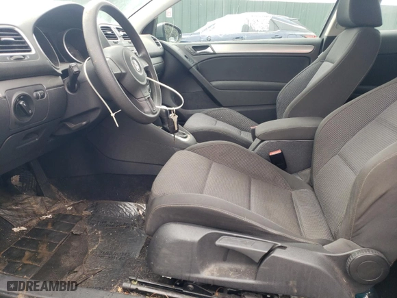 2013 Volkswagen Golf w/Conv & Sunroof with VIN WVWBB7AJ0DW119981, listed as a Copart auction lot 45089665 with 50,188 mi miles and Salvage Title. Bid and sale history available at carsss.com. Image 7.