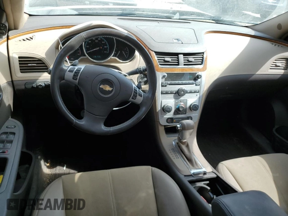 2009 Chevrolet Malibu 2LT with VIN 1G1ZJ577X9F131086, listed as a Copart auction lot 49094485 with 51,274 mi miles and Salvage Title. Bid and sale history available at DreamBid. Image 8.