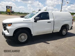2023 Chevrolet Silverado 1500 Work Truck with VIN 3GCNAAEK1PG351461, listed as a Copart auction lot 55616505 with 149,071 mi miles and Clean Title. Bid and sale history available at DreamBid. Image 1.