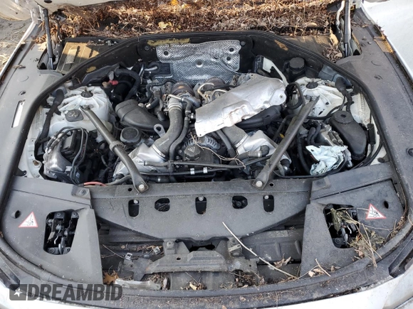 2013 BMW 7 Series 750i with VIN WBAYA8C50DC996469, listed as a Copart auction lot 41450395 with 17,504 mi miles and Non repairable. Bid and sale history available at DreamBid. Image 11.