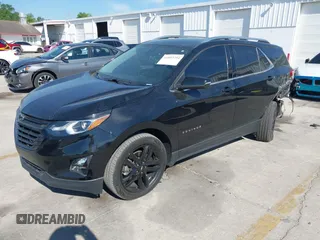 2020 Chevrolet Equinox LT with VIN 3GNAXLEX3LL237278, listed as a IAAI auction lot 41893794 with 61,342 mi miles. Bid and sale history available at carsss.com. Image 2.