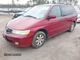 2004 Honda Odyssey EX-L with VIN 5FNRL18924B032981, listed as a IAAI auction lot 41656995 with 251,084 mi miles and . Bid and sale history available at DreamBid. Image 2.