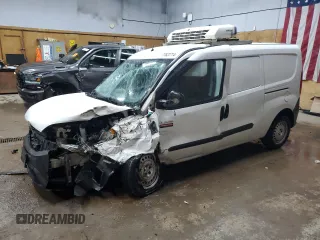2018 Ram ProMaster City Cargo Van Tradesman with VIN ZFBERFAB1J6J66110, listed as a Copart auction lot 77622714 with 155,683 mi miles and Clean Title. Bid and sale history available at carsss.com. Image 1.