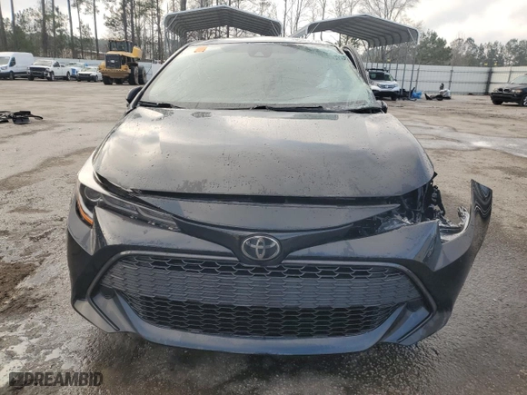 2019 Toyota Corolla Hatchback SE with VIN JTNK4RBE6K3069332, listed as a Copart auction lot 45563775 with NaN miles and Salvage Title. Bid and sale history available at carsss.com. Image 5.