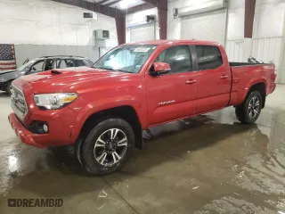 2016 Toyota Tacoma SR5 with VIN 5TFDZ5BN7GX010426, listed as a Copart auction lot 54003325 with 162,699 mi miles and Clean Title. Bid and sale history available at carsss.com. Image 1.