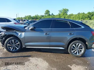 2022 Audi Q5 Sportback S line Premium с VIN WA14AAFY3N2090977, выставлен на аукционе IAAI как лот 42174322 с пробегом Не указан миль и . История ставок и продаж доступна на DreamBid. Изображение 14.