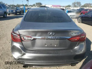 2018 Infiniti Q50 Sport with VIN JN1EV7AP8JM357774, listed as a Copart auction lot 41694395 with 91,918 mi miles and Salvage Title. Bid and sale history available at carsss.com. Image 6.