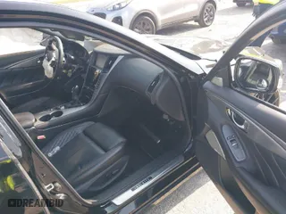 2018 Infiniti Q50 RED SPORT 400 with VIN JN1FV7AR5JM481250, listed as a IAAI auction lot 41956095 with 96,576 mi miles. Bid and sale history available at carsss.com. Image 5.