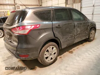 2015 Ford Escape S with VIN 1FMCU0F76FUA31255, listed as a Copart auction lot 44780755 with 0 mi miles and Salvage Title. Bid and sale history available at carsss.com. Image 3.