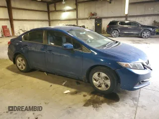2015 Honda Civic Sedan LX with VIN 19XFB2F5XFE023658, listed as a Copart auction lot 46067005 with 103,221 mi miles and Salvage Title. Bid and sale history available at carsss.com. Image 4.