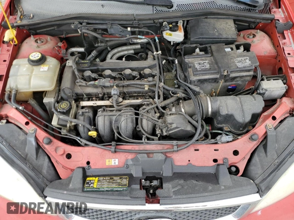 2007 Ford Focus S with VIN 1FAFP31N57W242751, listed as a Copart auction lot 54691345 with 137,224 mi miles and Salvage title. Bid and sale history available at DreamBid. Image 11.