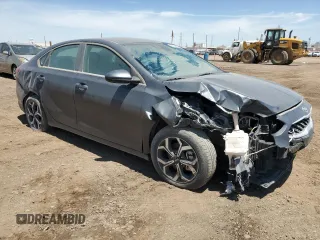 2019 Kia Forte LXS with VIN 3KPF24AD0KE083453, listed as a Copart auction lot 50039982 with 46,584 mi miles and Salvage Title. Bid and sale history available at DreamBid. Image 4.