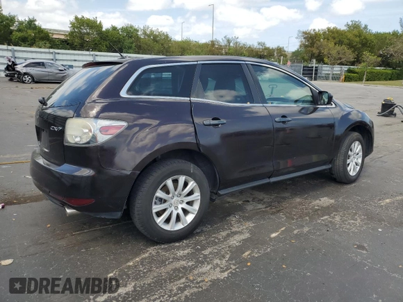 2010 Mazda CX-7 Sport with VIN JM3ER2W59A0337267, listed as a Copart auction lot 54005865 with 151,080 mi miles and Salvage Title. Bid and sale history available at DreamBid. Image 3.