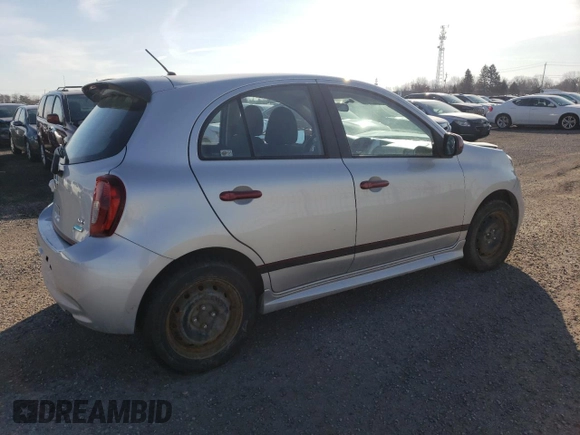 2015 Nissan Micra S z VIN 3N1CK3CP7FL267314, wystawiony jako Copart lot #45702245 z przebiegiem 76 500 mil mil oraz Czysty tytuł • Clean title. Historia ofert i sprzedaży dostępna na DreamBid. Obrazek 3.