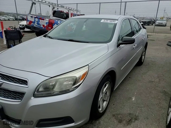 2013 Chevrolet Malibu LS with VIN 1G11B5SAXDF333416, listed as a Copart auction lot 52974695 with 128,328 mi miles and Salvage Title. Bid and sale history available at carsss.com. Image 11.