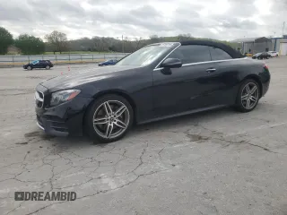 2018 Mercedes-Benz E 400 with VIN WDD1K6FB7JF053907, listed as a Copart auction lot 49789705 with 67,807 mi miles and Clean title. Bid and sale history available at DreamBid. Image 1.