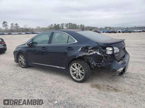 2010 Lexus HS 250h with VIN JTHBB1BA5A2021395, listed as a Copart auction lot 86613024 with 166,612 mi miles and Salvage Title. Bid and sale history available at DreamBid. Image 2.