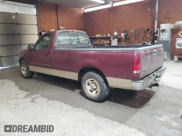 1999 Ford F-150 XL z VIN 1FTRF17L5XNC32361, wystawiony jako Copart lot #60094425 z przebiegiem Nie podano mil oraz Czysty tytuł • Clean title. Historia ofert i sprzedaży dostępna na DreamBid. Obrazek 2.