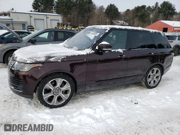 2020 Land Rover Range Rover P525 HSE с VIN SALGS2SE1LA569833, выставлен на аукционе Copart как лот 44838835 с пробегом 38 286 миль миль и Чистый • Clean title. История ставок и продаж доступна на DreamBid. Изображение 1.